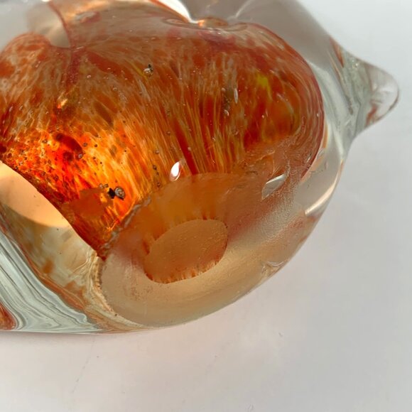 Glass Angel Fish Figurines Paperweights Home Office Decor Collectibles - Picture 8 of 11